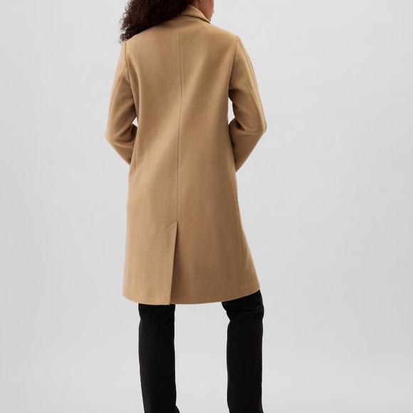 Brand New Beautiful Camel Long Topcoat - Picture 12 of 15